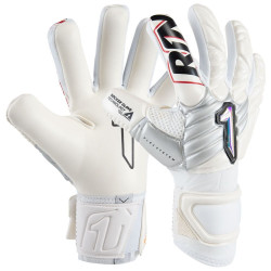 Sarung Tangan Kiper Rinat Meta GK Alpha White Black Red MGA176