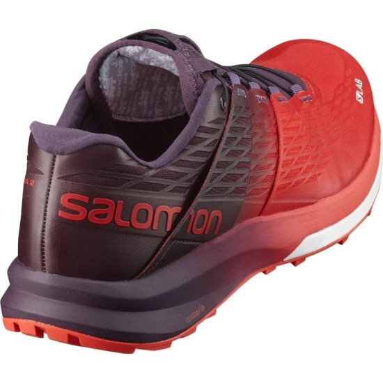Sepatu Lari Salomon S-Lab Ultra Trail Red Purple L40213900-7.5