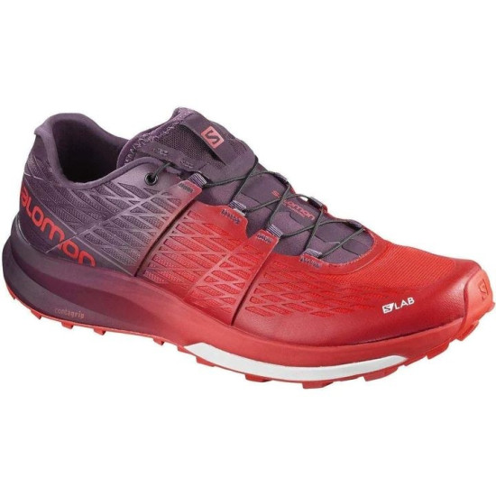 Sepatu Lari Salomon S-Lab Ultra Trail Red Purple L40213900-7.5