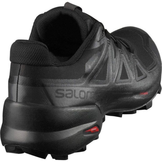 Sepatu Lari Salomon Speedcross 5 GTX Trail Black Phantom L40795300-7