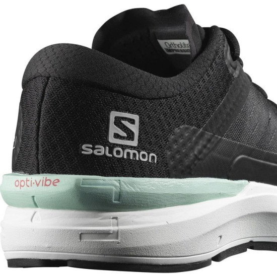 Sepatu Lari Salomon Sonic 3 Confidence Black White Quiet Shade L40924100-7