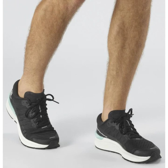 Sepatu Lari Salomon Sonic 3 Confidence Black White Quiet Shade L40924100-7 Sepatu Lari Salomon Sonic 3 Confidence Black White Quiet Shade L40924100-7