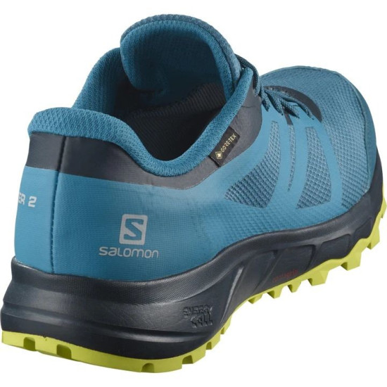 Sepatu Lari Salomon Trailster 2 GTX Trail Lyon Blue Nay Blazer L40963700-7