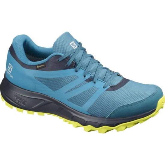 Sepatu Lari Salomon Trailster 2 GTX Trail Lyon Blue Nay Blazer L40963700-7