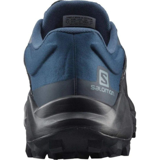Sepatu Lari Salomon Wildcross Trail Dark Denim Black Navy Blazer L41116900-7