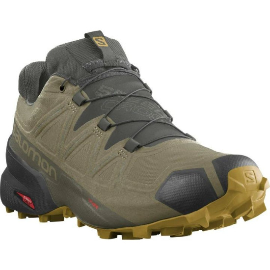 Sepatu Lari Salomon Speedcross 5 GTX Trail Martini Olive Pea L41117400-7