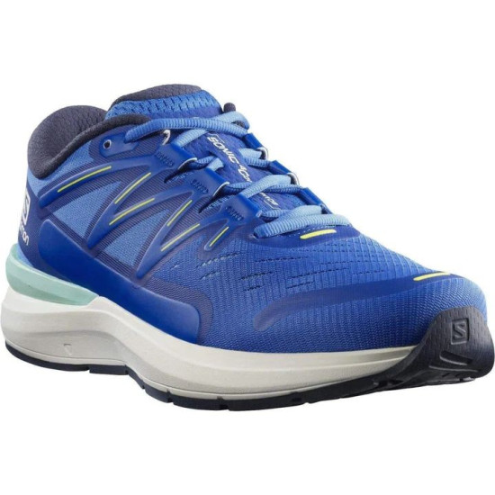 Sepatu Lari Salomon Sonic 4 Confidence Palace Blue White Evening Primrose L41291600-7 Sepatu Lari Salomon Sonic 4 Confidence Palace Blue White Evening Primrose L41291600-7
