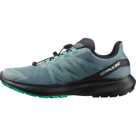 Sepatu Lari Salomon Hypulse Trail Trooper Black Mint Leaf L41595100-9.5