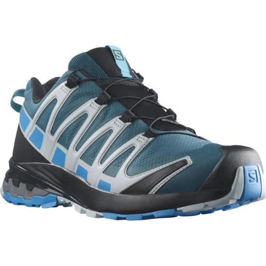 Sepatu Lari Salomon XA Pro 3D V8 GTX Trail Legion Blue Blithe Pearl Blue L41629200-7