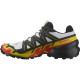 Sepatu Lari Salomon Speedcross 6 Trail White Black  Empire Yellow L41737800-7