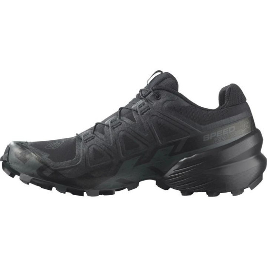 Sepatu Lari Salomon Speedcross 6 Trail Black Phantom L41737900-7