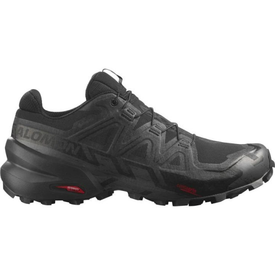 Sepatu Lari Salomon Speedcross 6 GTX Trail Black Phantom L41738600-7