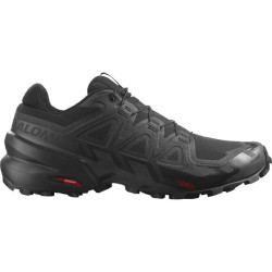 Sepatu Lari Salomon Speedcross 6 Wide Fit Trail Black Phantom L41744000-7