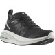 Sepatu Lari Salomon Glide Max Black White Lunar Rock L41764300-7