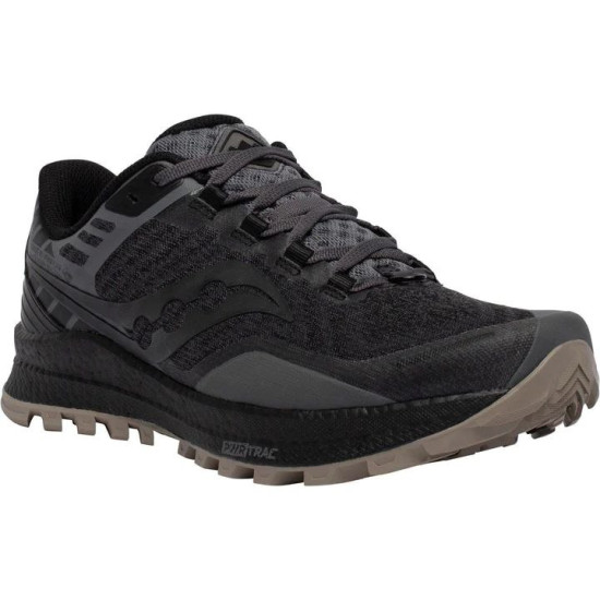 Sepatu Lari Saucony Xodus 11 Trail Black Gravel S20638-45-9.5