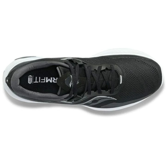 Sepatu Lari Saucony Guide 15 Black White S20684-05-6 Sepatu Lari Saucony Guide 15 Black White S20684-05-6