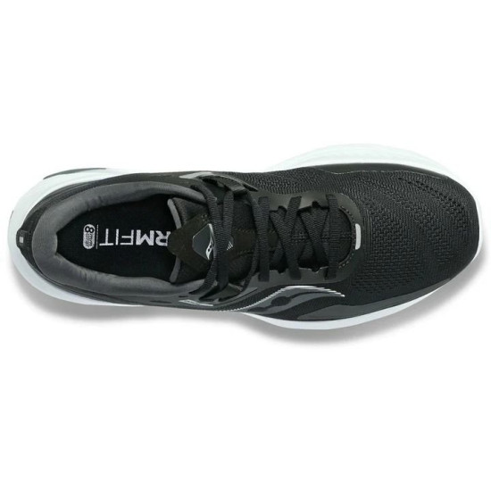 Sepatu Lari Saucony Guide 15 Wide Fit Black White S20685-05-7 Sepatu Lari Saucony Guide 15 Wide Fit Black White S20685-05-7