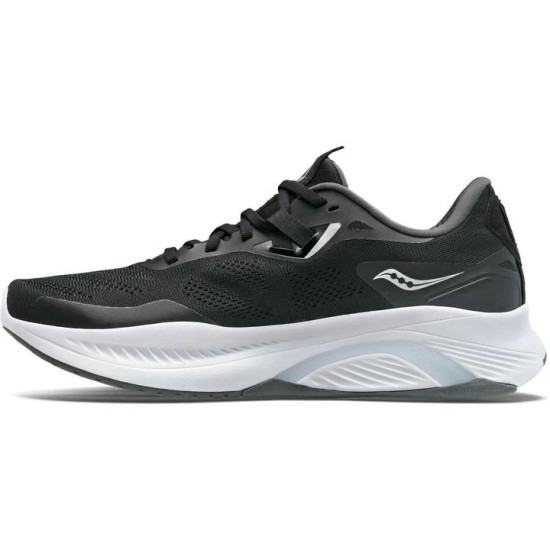 Sepatu Lari Saucony Guide 15 Wide Fit Black White S20685-05-7 Sepatu Lari Saucony Guide 15 Wide Fit Black White S20685-05-7
