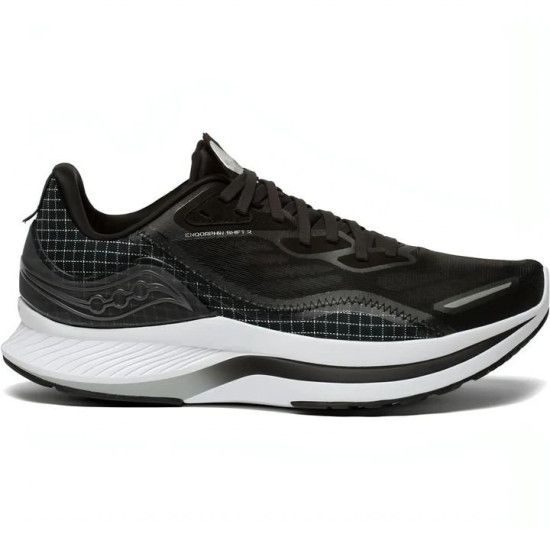 Sepatu Lari Saucony Endorphin Shift 2 Black White S20689-10-8.5 Sepatu Lari Saucony Endorphin Shift 2 Black White S20689-10-8.5