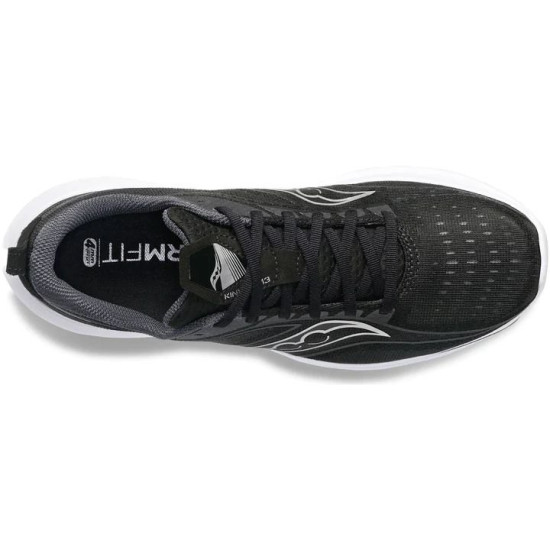 Sepatu Lari Saucony Kinvara 13 Black Silver S20723-05-6.5 Sepatu Lari Saucony Kinvara 13 Black Silver S20723-05-6.5