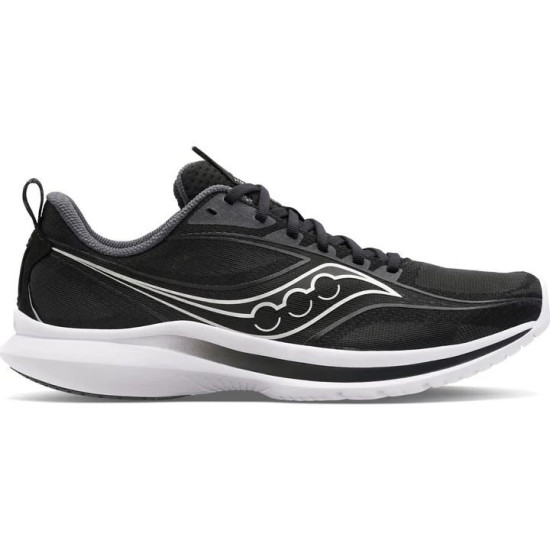 Sepatu Lari Saucony Kinvara 13 Black Silver S20723-05-6.5 Sepatu Lari Saucony Kinvara 13 Black Silver S20723-05-6.5
