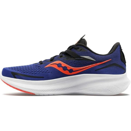 Sepatu Lari Saucony Ride 15 Sapphire Vizi Red S20729-16-7 Sepatu Lari Saucony Ride 15 Sapphire Vizi Red S20729-16-7