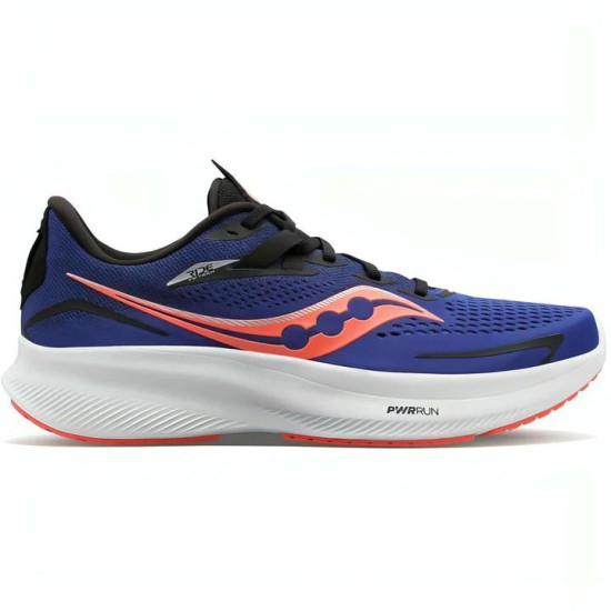 Sepatu Lari Saucony Ride 15 Sapphire Vizi Red S20729-16-7 Sepatu Lari Saucony Ride 15 Sapphire Vizi Red S20729-16-7