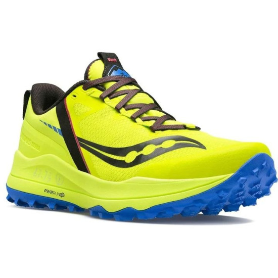 Sepatu Lari Saucony Xodus Ultra Trail Acid Blue Raze S20734-25-8