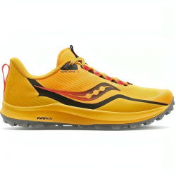 Sepatu Lari Saucony Peregrine 12 Trail Vizi Gold Vizi Red S20737-16-8.5