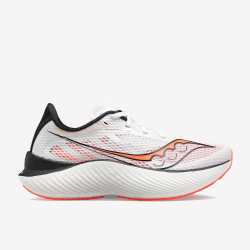 Sepatu Lari Saucony Endorphin Pro 3 White Blck Vizi S20755-85