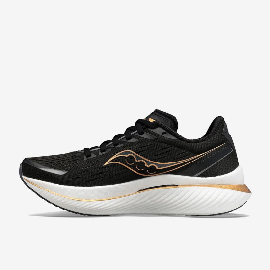 Sepatu Lari Saucony Endorphin Speed 3 Black Goldstruck S20756-10