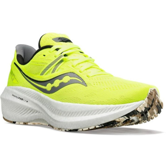 Sepatu Lari Saucony Triumph 20 Citron Black S20759-06-7