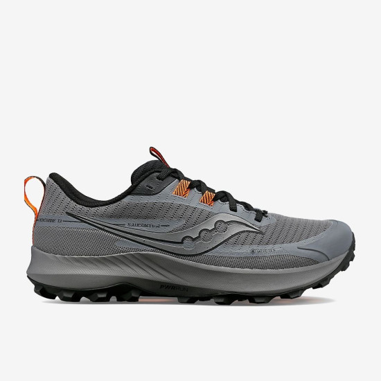 Sepatu Lari Saucony Peregrine 13 GTX Gravel Black S20841-05 Sepatu Lari Saucony Peregrine 13 GTX Gravel Black S20841-05