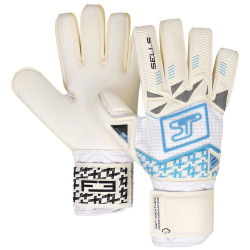 Sarung Tangan Kiper Sells F3 Ultimate White Aqua Blue SGP202005