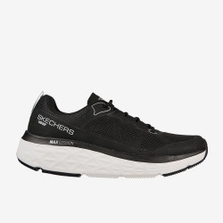 Sepatu Lari Skechers Max Cushioning Delta Black White 220351-BKW