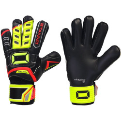 Sarung Tangan Kiper Stanno Power Shield Black Yellow Red 4802318460