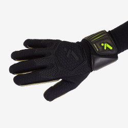 Sarung Tangan Kiper Storelli Sicario GK Glove Black Black Yellow G2NSIC