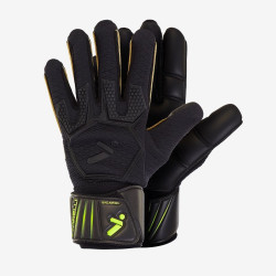 Sarung Tangan Kiper Storelli Sicario GK Glove Black Black Yellow G2NSIC