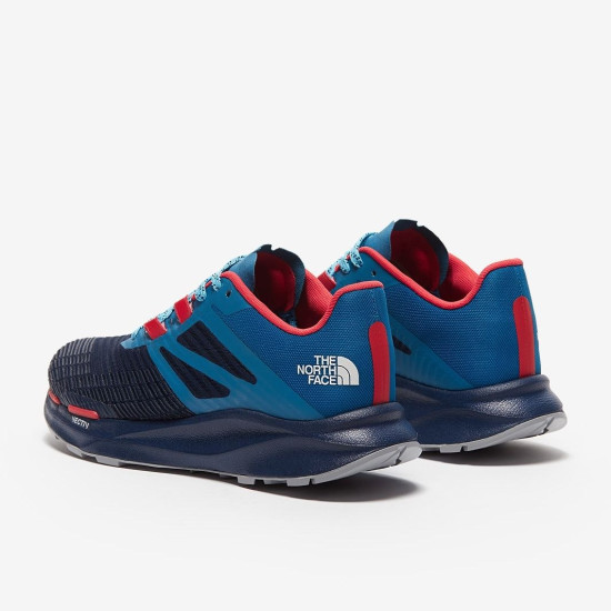 Sepatu Lari The North Face Vectiv Eminus Navy Banff Blue NF0A4OAW50H1