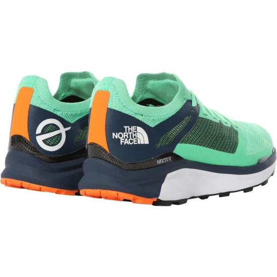 Sepatu Lari The North Face Flight Vectiv Trail Chlorophtll Green Montery Blue NF0A4T3L31N1-8