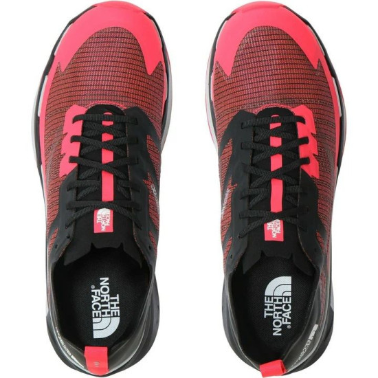 Sepatu Lari The North Face Vectiv Infinite Trail Brilliant Coral Black NF0A4T3N50T1-8