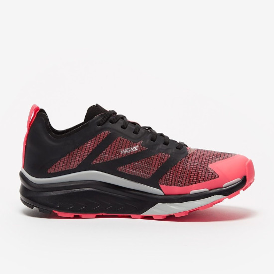 Sepatu Lari The North Face Vectiv Infinite Brilliant Coral TNF Black NF0A4T3N50T1