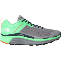 Sepatu Lari The North Face Vectiv Enduris Trail Meld Grey Chlorophyll Green NF0A4T3P32T1-7.5