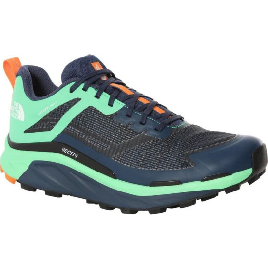 Sepatu Lari The North Face Vectiv Infinite FutureLight Trail Montery Blue Chlorophyll Green NF0A52QZ3391-8