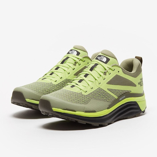 Sepatu Lari The North Face Vectiv Enduris II Sharp Green Tean Green NF0A5JCO4R21