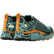 Sepatu Lari The North Face Vectiv Infinite X Elvira Trail Wasabi Fernando Elvira Collab Print Black NF0A7W5E9ZM1-7.5