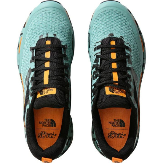 Sepatu Lari The North Face Vectiv Enduris II X Elvira Trail Wasabi Fernando Elvira Collab Print TNF Black NF0A7W5G9ZM1-7 Sepatu Lari The North Face Vectiv Enduris II X Elvira Trail Wasabi Fernando Elvira Collab Print TNF Black NF0A7W5G9ZM1-7