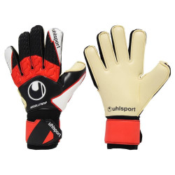 Sarung Tangan Kiper Uhlsport Absolutgrip Black Red White 101115301