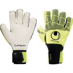 Sarung Tangan Kiper Uhlsport Absolutgrip Flexframe Carbon Fluo Yellow Black 101121301