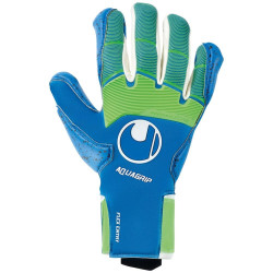 Sarung Tangan Kiper Uhlsport Aquagrip HN Pacific Fluo Green 101122201